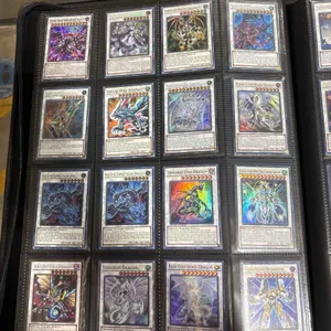 BINDER OF MORE RARE, OTHER ASSORTMENT OF YU-GI-OH!  SPELL CARDS