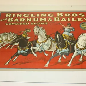 Vintage Ringling Bros. And Barnum & Bailey Combined Shows Circus