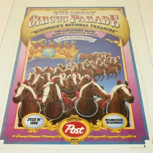 Vintage “The Great Circus Parade: Wisconsin’s National Treasure” 1989