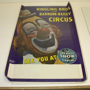 Large Vintage 1969 “See You At Ringling Bros. And Barnum & Bailey”