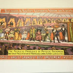 Vintage 1960s Barnum & Bailey “Prodigies Of Physical Phenomena”