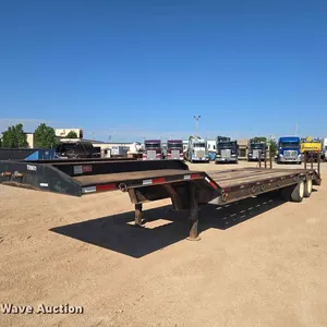 1998 Shop built drop deck equipment trailer