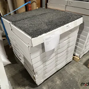 (20) Cartons of Harmony Luxury Carpe Tile CGORD Dark Grey Flooring
 UNRESERVED