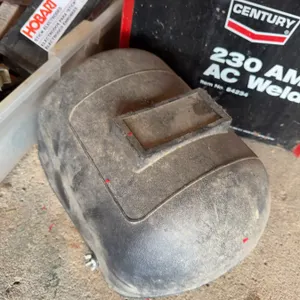 Century 230 Amp AC welder, model 84234, with PowerDisc infinite amperage selector. Includes welder h