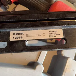 Samona model 12056 framing nailer, suitable for .113" to .131" nails, 2" to 3-1/2" in length, with a