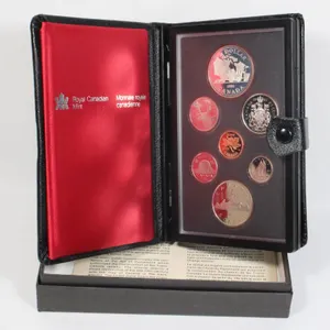 #33 1981 Canada Double Dollar Set Silver Dollar