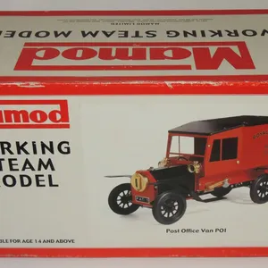 #12A Mamod Working Steam Model Post Office Van