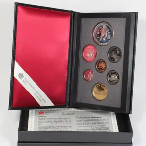 #41 1993 Canada Double Dollar Set Silver Dollar