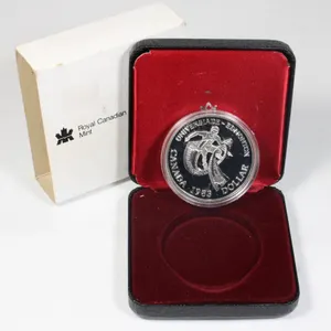 #47 1983 Canada Silver Dollar Edmonton Games