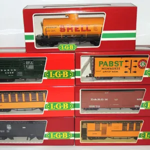 #13 G Scale LGB Lehmann Train Car Lot German