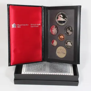 #37 1986 Canada Double Dollar Set Silver Dollar BC