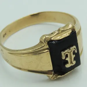 #5 10k Gold Men's Ring 3 Grams