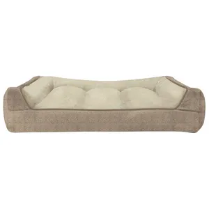 KIRKLAND SIGNATURE BOLSTER DUKE PET BED -U