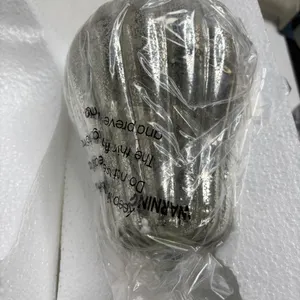 MERCURY GLASS PUMPKIN LIGHT -N