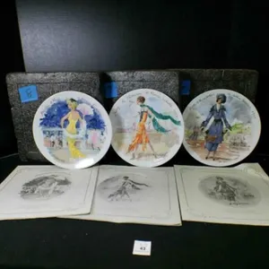 Vintage Women of the Century collectible plates