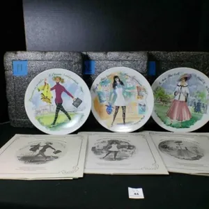 Vintage Women of the Century collectible plates