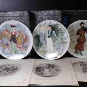 Vintage Women of the Century collectible plates