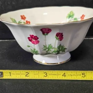Bowl; Royal Kent Blue China, Staffordshire England