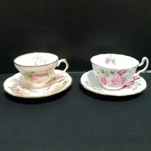 Royal Dover & Adderley teacup/saucer sets
