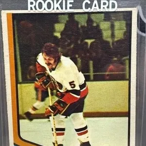 1973-74 Denis Potvin O-Pee-Chee Hockey Card,