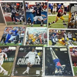 12 Asst. 8”W x 10”H Sports Photos.