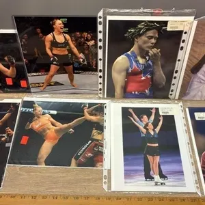 8 Asst. 8”W x 10”H Sports Photos.