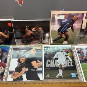 8 Asst. 8”W x 10”H Sports Photos.