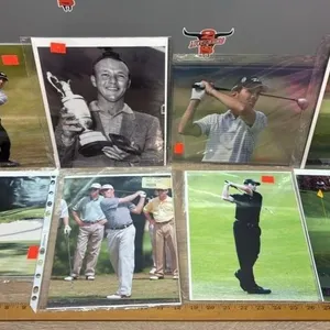 8 Asst. 8”W x 10”H Golf Photos.