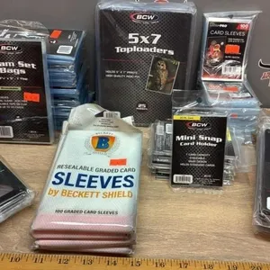 Sports Card Collector Supplies.