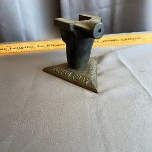 Vintage Tiffin Foundry Cast Iron Triangular Tool B