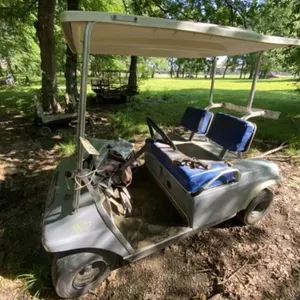 Club Car Golf Cart - no batteries - has charger