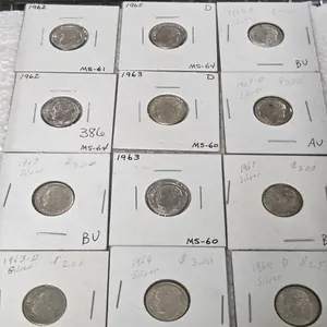 22-SILVER ROOSEVELT MOSTLY BU