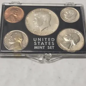1-1964  SILVER MINT SET