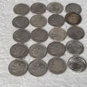 20-ROOSEVELT DIMES 90% SILVER