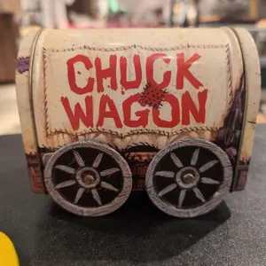 Chick wagon metal box