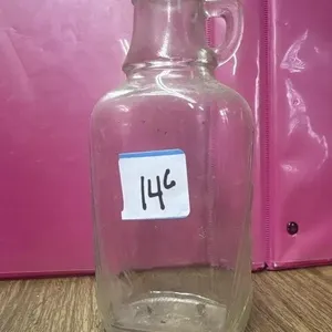 Vintage syrup jar