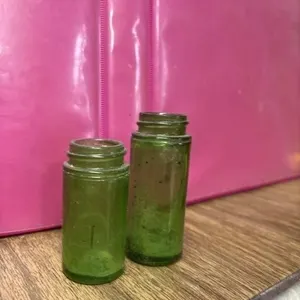 Vintage medicine bottles no lid