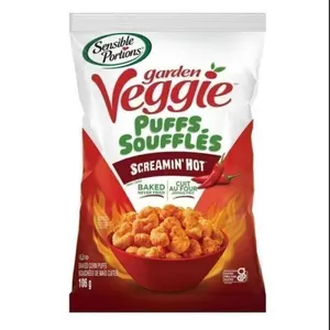 2x Sensible Portion Veggie Puffs Screamin Hot 106g