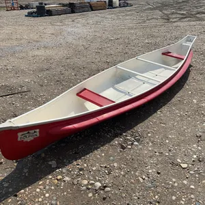 Dolphin Fiberglass Canoe W/Motor Mount