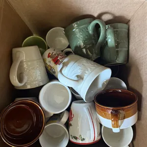 Box of mugs