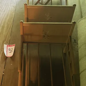 Pair of baby doll cribs