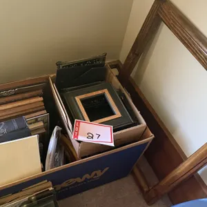 Box of old frames