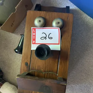 Cabinet mock wall phone