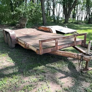 77” x 16’ Bumper Hitch Car Trailer