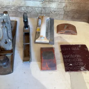 Wood Plane, Sanding Blocks & Scotch Brite