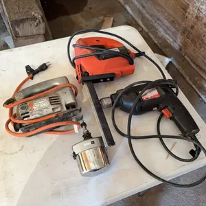 Jig Saw, Accu Cutter Saw & Drill