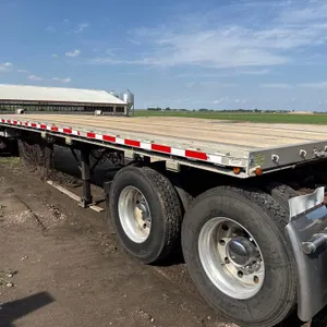 2007 East 101 inch x 48ft Semi Flatbed Trailer