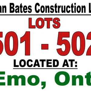 LOTS 501-502 ~ Stan Bates Construction Ltd. / LOCATED AT: Emo, ON