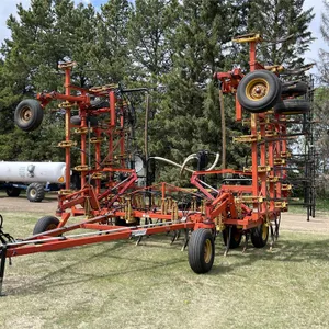 1987 BOURGAULT FH536-42 Cultivator, 40 Ft., 8” Spacing, 3 Bar Harrows