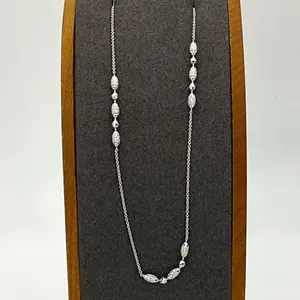 White Gold Anklet